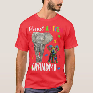 Proud Autism Grandma s, Funny Women's Autism Aware T-shirt
