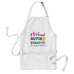 Proud Autism Grandma Standaard Schort