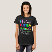 Proud Autism Grandma T-shirt (Voorkant volledig)