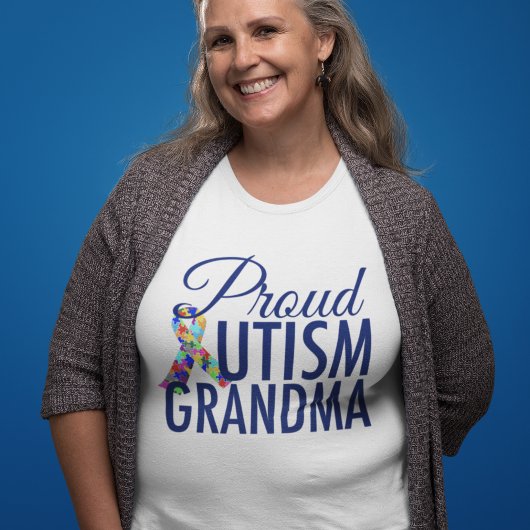 Proud Autism Grandma T-shirt