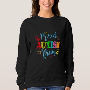 Proud Autism Mam ondersteunt Autistic Autisme Awar Trui