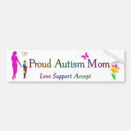 Proud Autism mama Bumpersticker