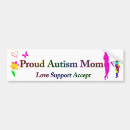Proud Autism mama Bumpersticker