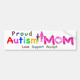 Proud Autism mama Bumpersticker