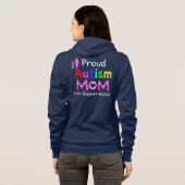 Proud Autism mama Hoodie (Achterkant volledig)
