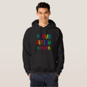 Proud Autism mama Hoodie (Voorkant volledig)