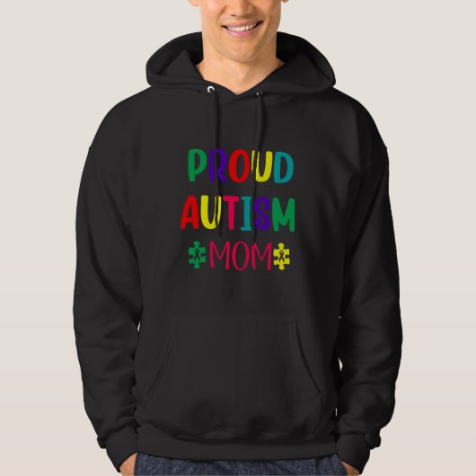 Proud Autism mama Hoodie (Voorkant)