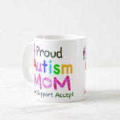 Proud Autism mama Koffiemok (Voorkant links)
