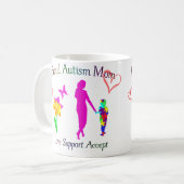 Proud Autism mama Koffiemok (Voorkant links)