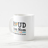 Proud Autism mama Koffiemok (Voorkant links)