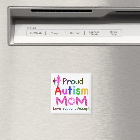 Proud Autism mama Magneet (Insitu (Vaatwasser))