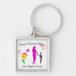 Proud Autism mama Sleutelhanger