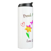 Proud Autism mama Thermosbeker (Gedraaid links)