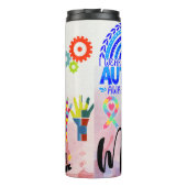 Proud Autism mama Thermosbeker (Achterkant)