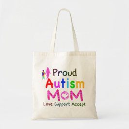 Proud Autism mama Tote Bag
