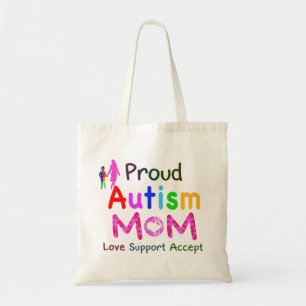 Proud Autism mama Tote Bag