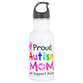 Proud Autism mama Waterfles