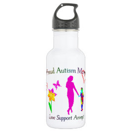 Proud Autism mama Waterfles