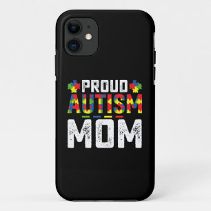 Proud Autism Mom Awareness Autistic Family Case-Mate iPhone Case