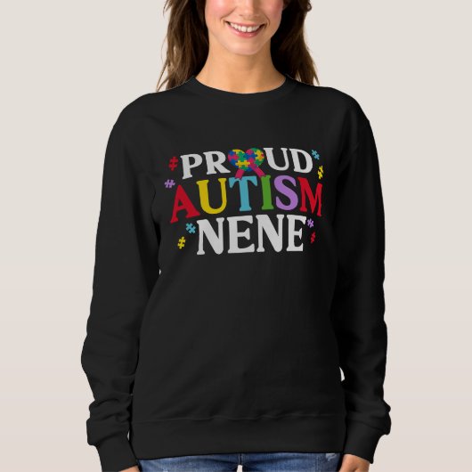 Proud Autism Nene Matching Family Autism Awareness Trui (Voorkant)