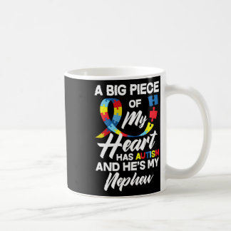 Proud Autism tante oom Autistic Nephew Autism Awa Koffiemok