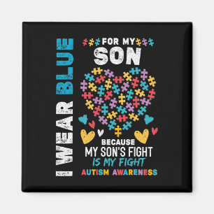 Proud Autistic Dad Magneet