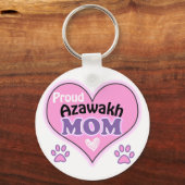 Proud Azawakh mama Sleutelhanger (Voorkant)