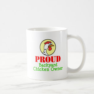Proud Backyard Chicken Owner Funny Mug Koffiemok
