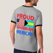 Proud Bahamian American T-shirt (Achterkant)