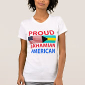 Proud Bahamian American T-shirt (Voorkant)