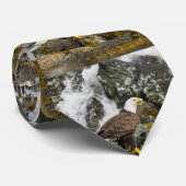 Proud Bald Eagle Stropdas (Opgerold)