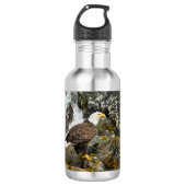 Proud Bald Eagle Waterfles (Voorkant)