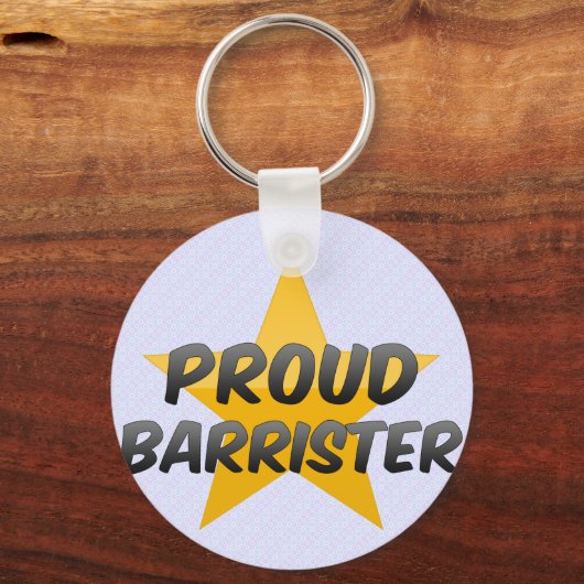 Proud Barrister Sleutelhanger (Voorkant)