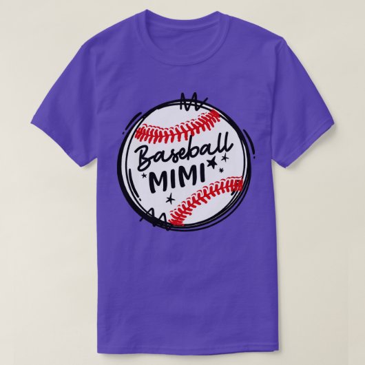 Proud Baseball Mimi T-shirt (Design voorkant)