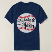 Proud Baseball Nana T-shirt (Design voorkant)
