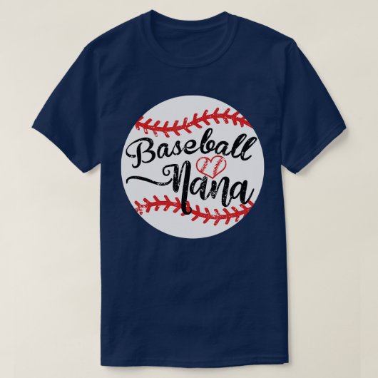 Proud Baseball Nana T-shirt (Design voorkant)