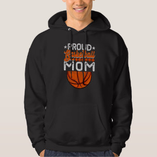 Proud Basketball Mam Moederdag Sport mama Hoodie
