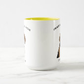 Proud Beagle mam Persoonlijke foto van Pet Dog Mok (Midden)