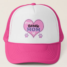 Proud Beagle Mam Trucker Pet