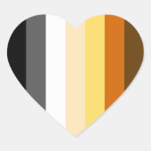 Proud Beer Hart Sticker (Voorkant)