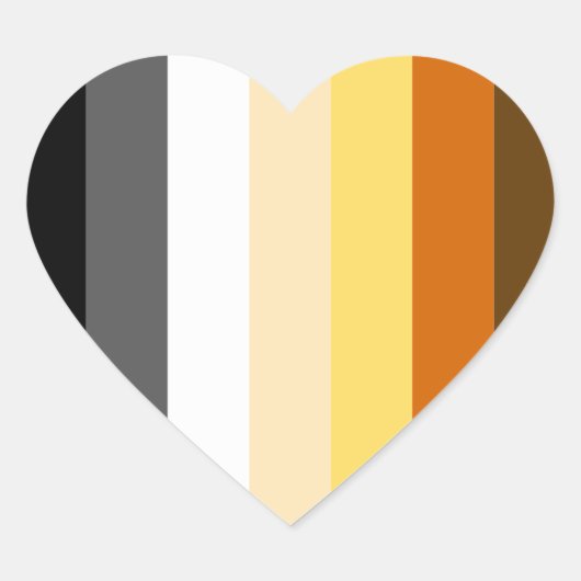 Proud Beer Hart Sticker (Voorkant)