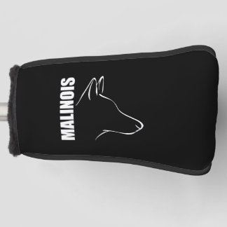 Proud Belgian Malinois profile dog TEE Shirt Golfheadcover