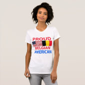 Proud Belgium American T-shirt (Voorkant volledig)