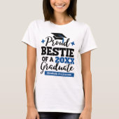 Proud Bestie van een zwarte blauwe tassel uit 2022 T-shirt (Voorkant)
