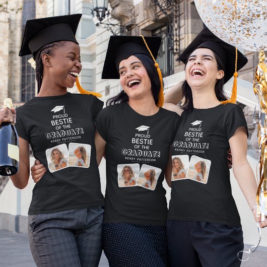 Proud Bestie van het Afstuderen Afstuderen T-shirt