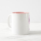 Proud Bichon Frise  Mom Tweekleurige Koffiemok (Voorkant links)