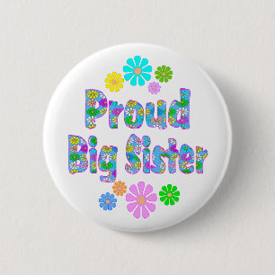 Proud Big Sister Ronde Button 5,7 Cm