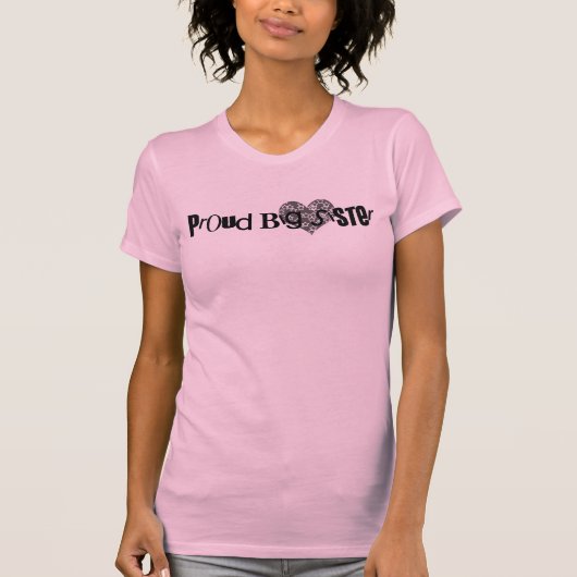 Proud Big Sister T-shirt (Voorkant)