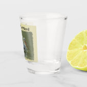 Proud Bird Nerd Pelican Foto Vogelhobbyvogelaar Shot Glas (Rechts)