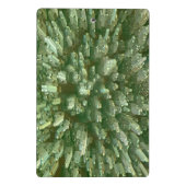 Proud Bird Nerd Silhouette Bruin Groene Vogelaar Mini Klembord (Achterkant)